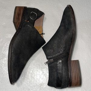 Lucky Brand Gahiro Leather bootie